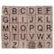 6 Pack: Small Uppercase Alphabet Wood Stamp Set by Recollections™